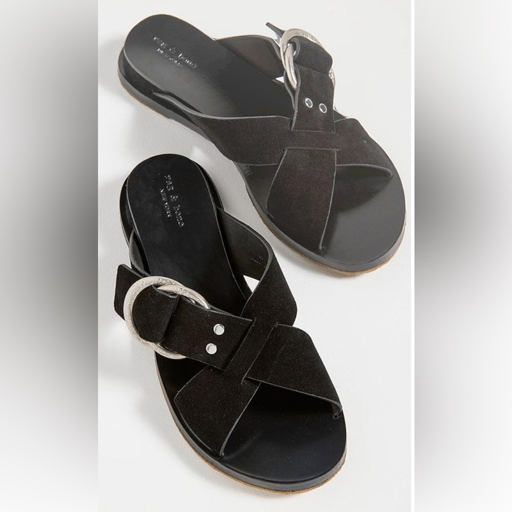 Rag and Bone Beau Suede Slide